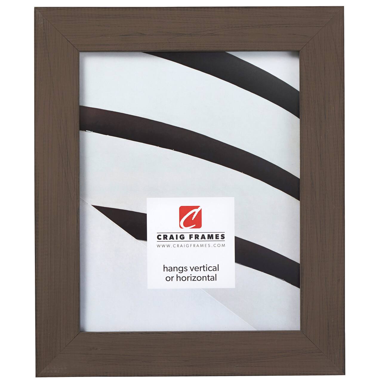 Craig Frames Jasper Whiskey Brown Picture Frame